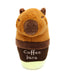 Joytoy - Hug-a-Capybara 24147 Capybara Coffeebara Plush Toy 21 cm