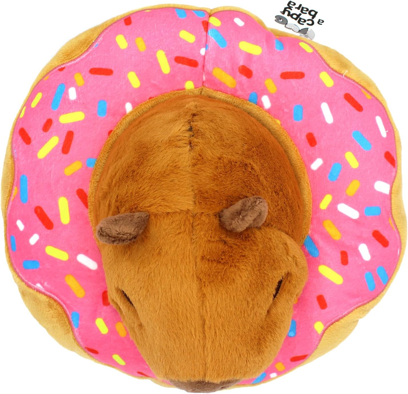Joytoy - Hug-a-Capybara 24148 Capybara Donut Plush Toy