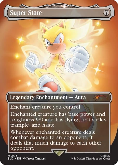 Magic the Gathering Secret Lair x Sonic The Hedgehog: Friends & Foes - Non-Foil Edition
