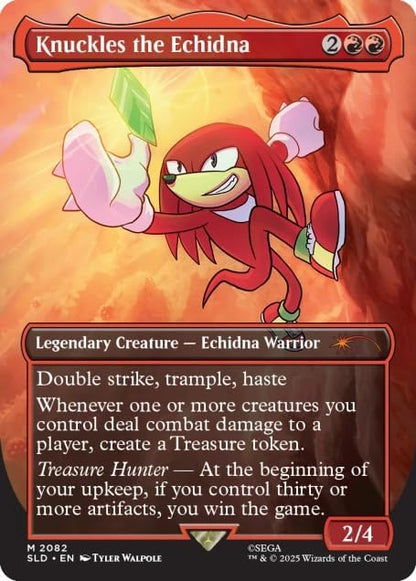 Magic the Gathering Secret Lair x Sonic The Hedgehog: Friends & Foes - Non-Foil Edition