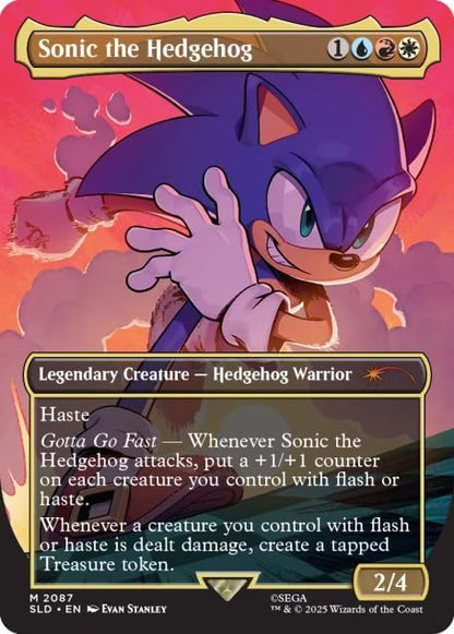 Magic the Gathering Secret Lair x Sonic The Hedgehog: Friends & Foes - Non-Foil Edition