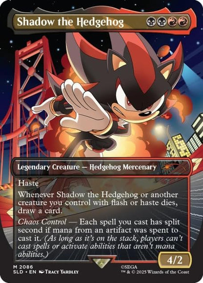 Magic the Gathering Secret Lair x Sonic The Hedgehog: Friends & Foes - Non-Foil Edition