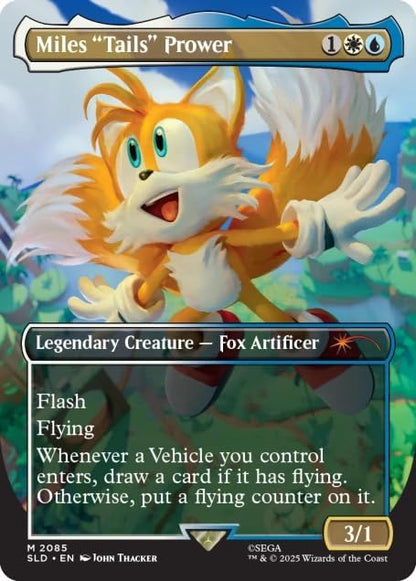 Magic the Gathering Secret Lair x Sonic The Hedgehog: Friends & Foes - Non-Foil Edition