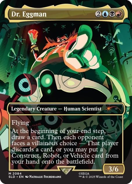 Magic the Gathering Secret Lair x Sonic The Hedgehog: Friends & Foes - Non-Foil Edition