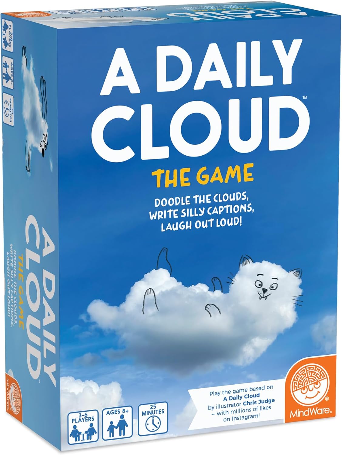 Mindware | A Daily Cloud | Board Game | Ages 8+ | 3-6 Players | 25+ Minutes Playing Time