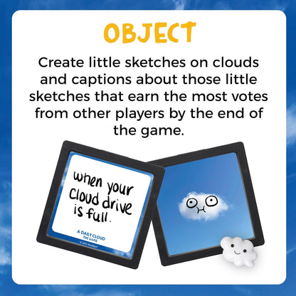 Mindware | A Daily Cloud | Board Game | Ages 8+ | 3-6 Players | 25+ Minutes Playing Time