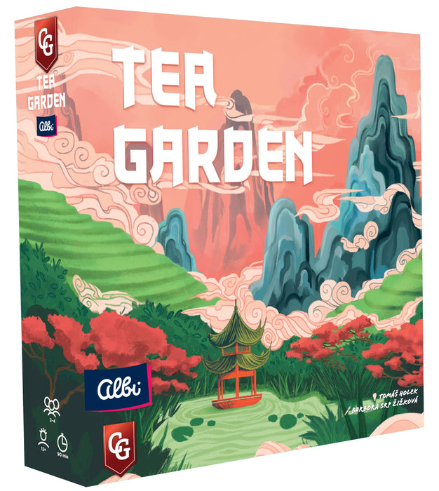 Capstone Games | Tea Garden | Board Game | Ages 12+ | 2-4 Players | 90-120 Minutes Playing Time