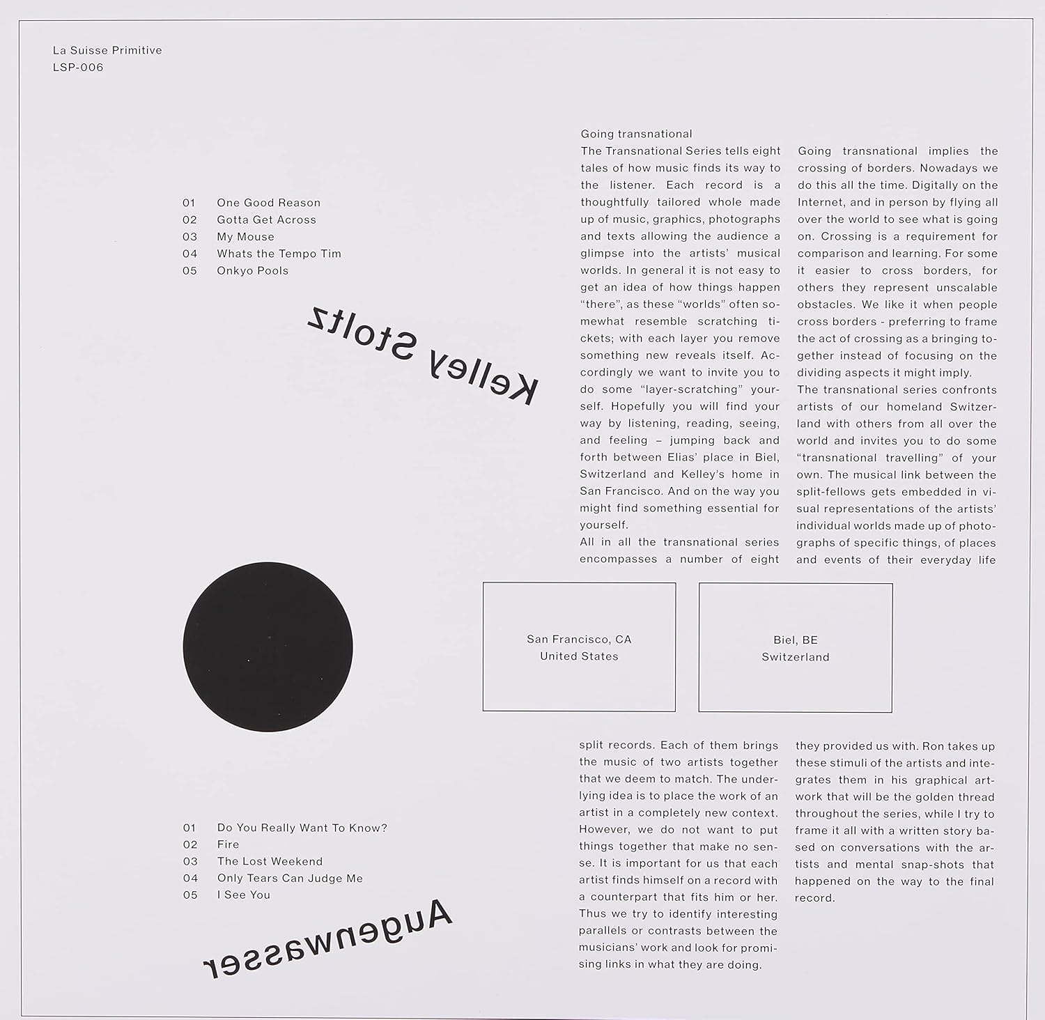 Transnational Series, Vol. 1