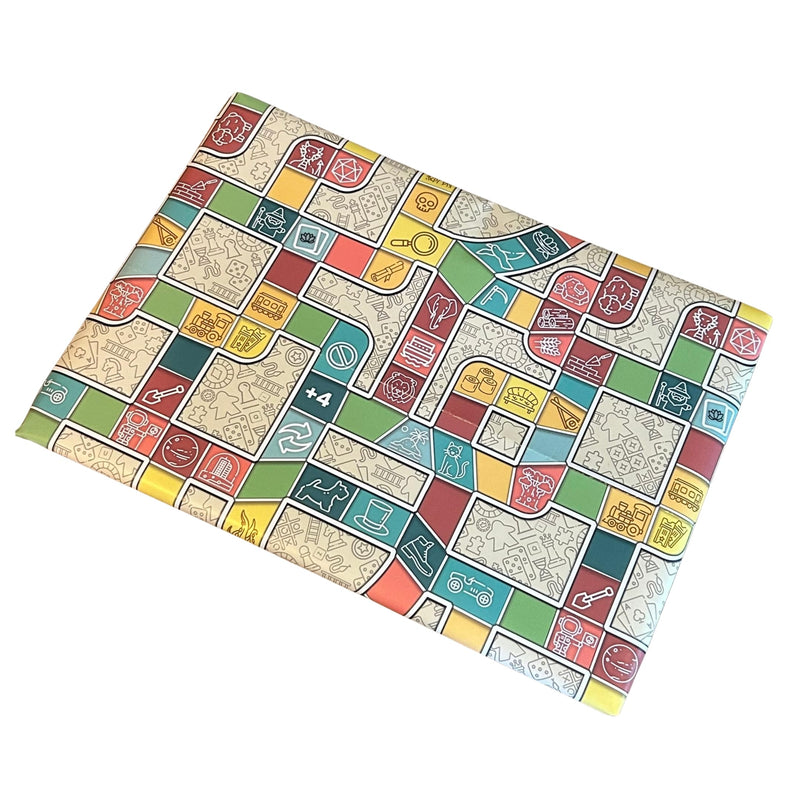 Loke Battle Mats – Spot The Game Gift Wrap | Premium Board Game-Themed Wrapping Paper | 27"x19" Sheets | Gaming Puzzle Gift Wrap