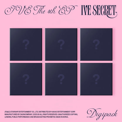 Ive - Ive Secret - Digipack Random Cover Version
