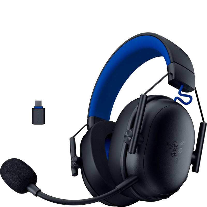 Razer BlackShark V3 X HyperSpeed for PlayStation - Wireless E-sports Headset - Ultra light 270 g - TriForce 50mm Drivers - Detachable microphone - HyperSpeed 2,4 GHz & Bluetooth - PS5/PC | Black