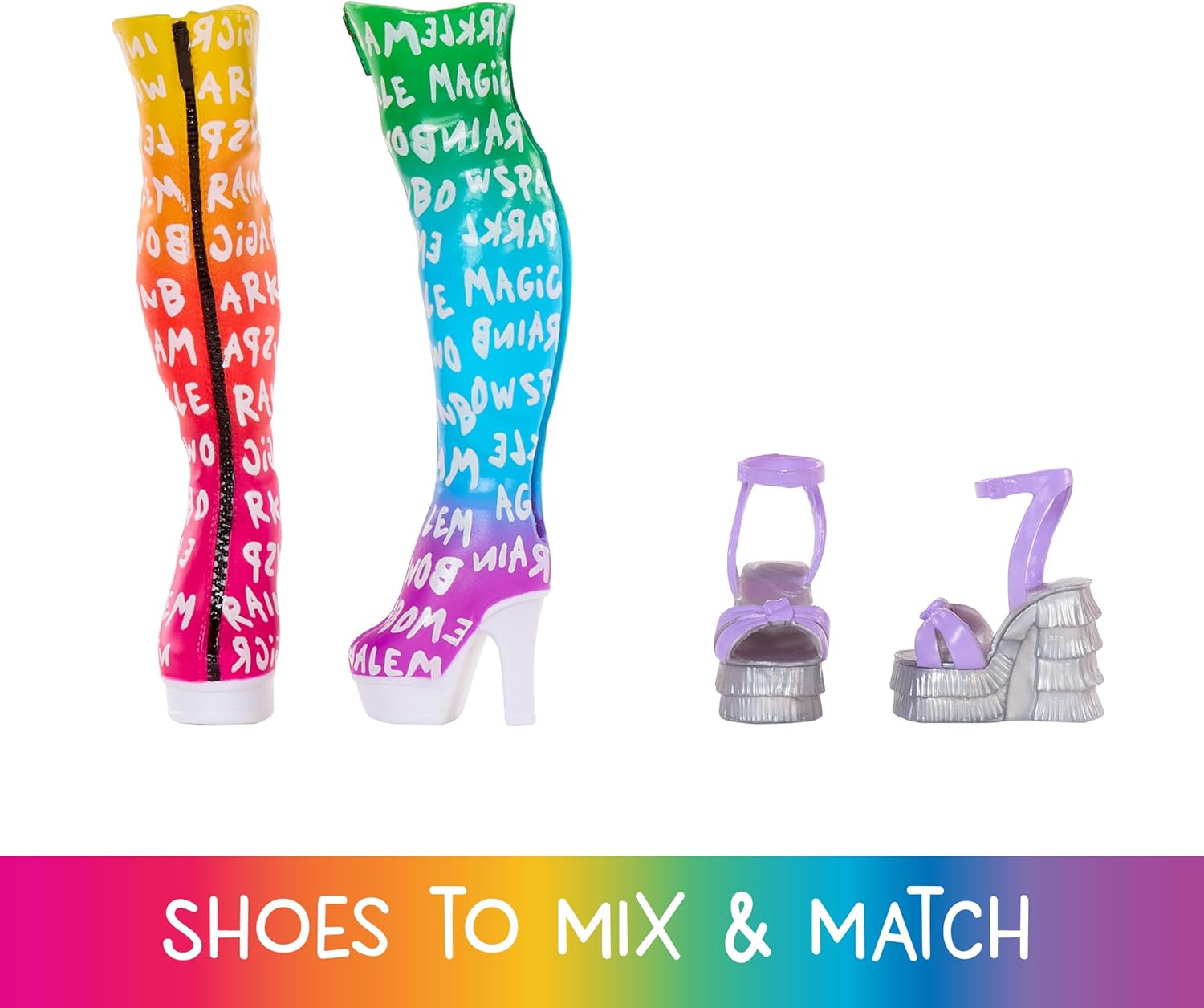 Rainbow High Amaya’s Rainbow Closet Playset - with Exclusive Rainbow Doll, Fashion, Shoes, Purses, Hangers, Clothes Rack, Shelves, Fun Present for Kids 4+