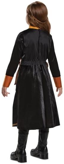 JAKKS PACIFIC Deluxe Kostüm Anna Die Eiskönigin Mädchen – Mehrfarbig – 7 – 8 Jahre (124 – 136 cm