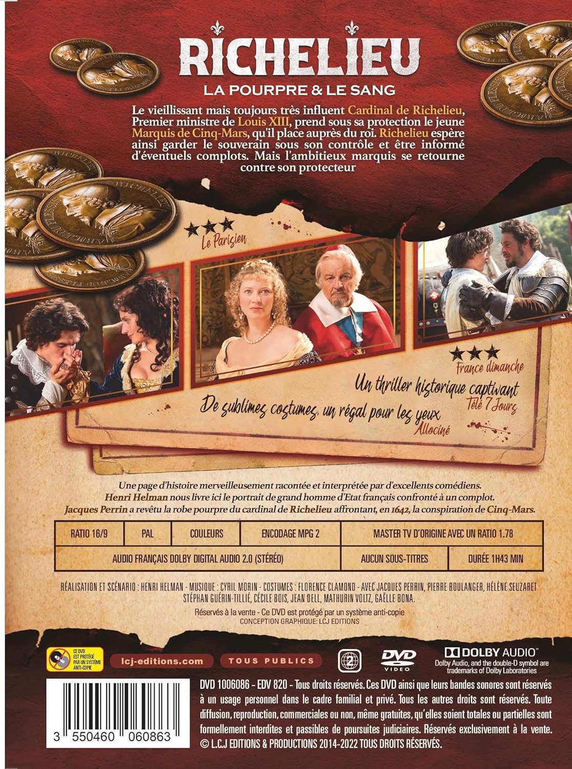 Richelieu, la pourpre et le sang