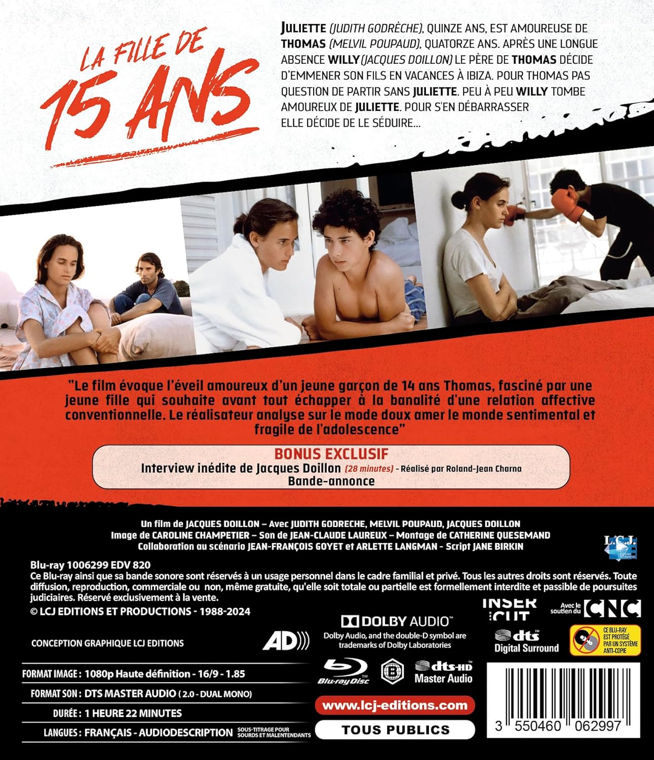 La fille de 15 ans