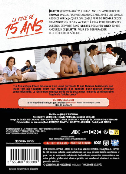 La fille de 15 ans