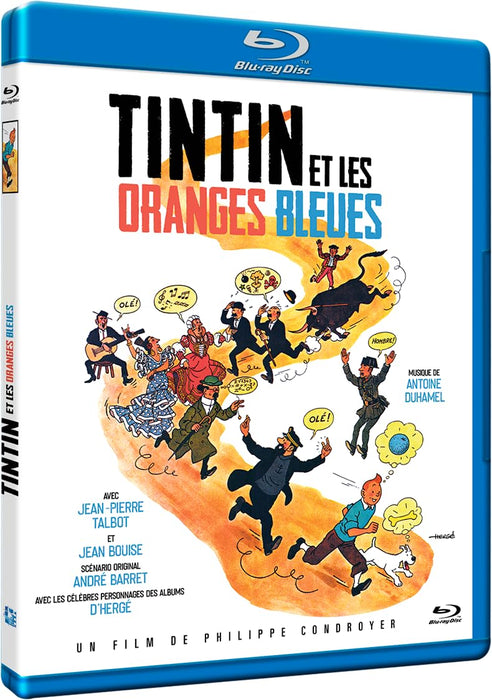 Tintin et les orange bleues - blu-ray