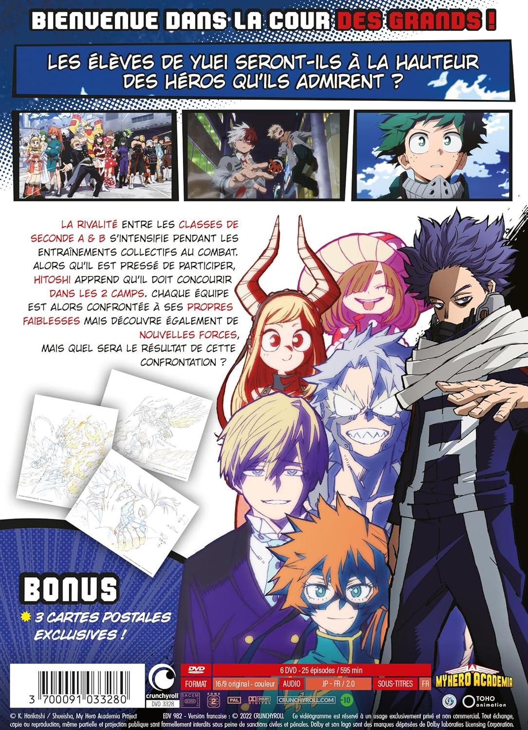 My Hero Academia - Saison 5 - 6 Dvd