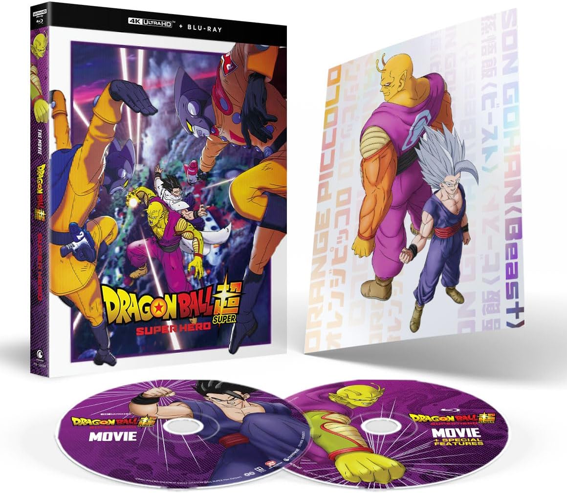 Dragon ball super - super hero - blu-ray + 4k