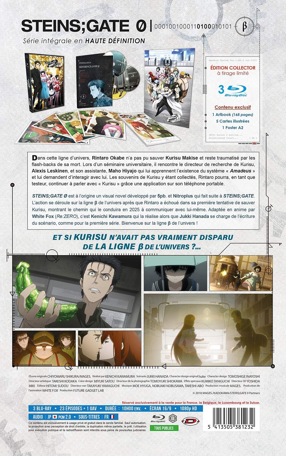 Steins Gate 0-Integrale-Edition Collector Limitee [Blu-Ray]
