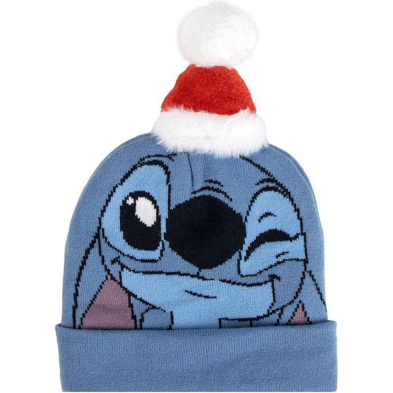 CERDÁ Life's Little Moments Unisex Kinder Punto Stitch Suave, Cálido Y Elástico Diseño Oficial-Gorro Invierno, Protección Viento Y Frío Baskenmütze, Einheitsgröße