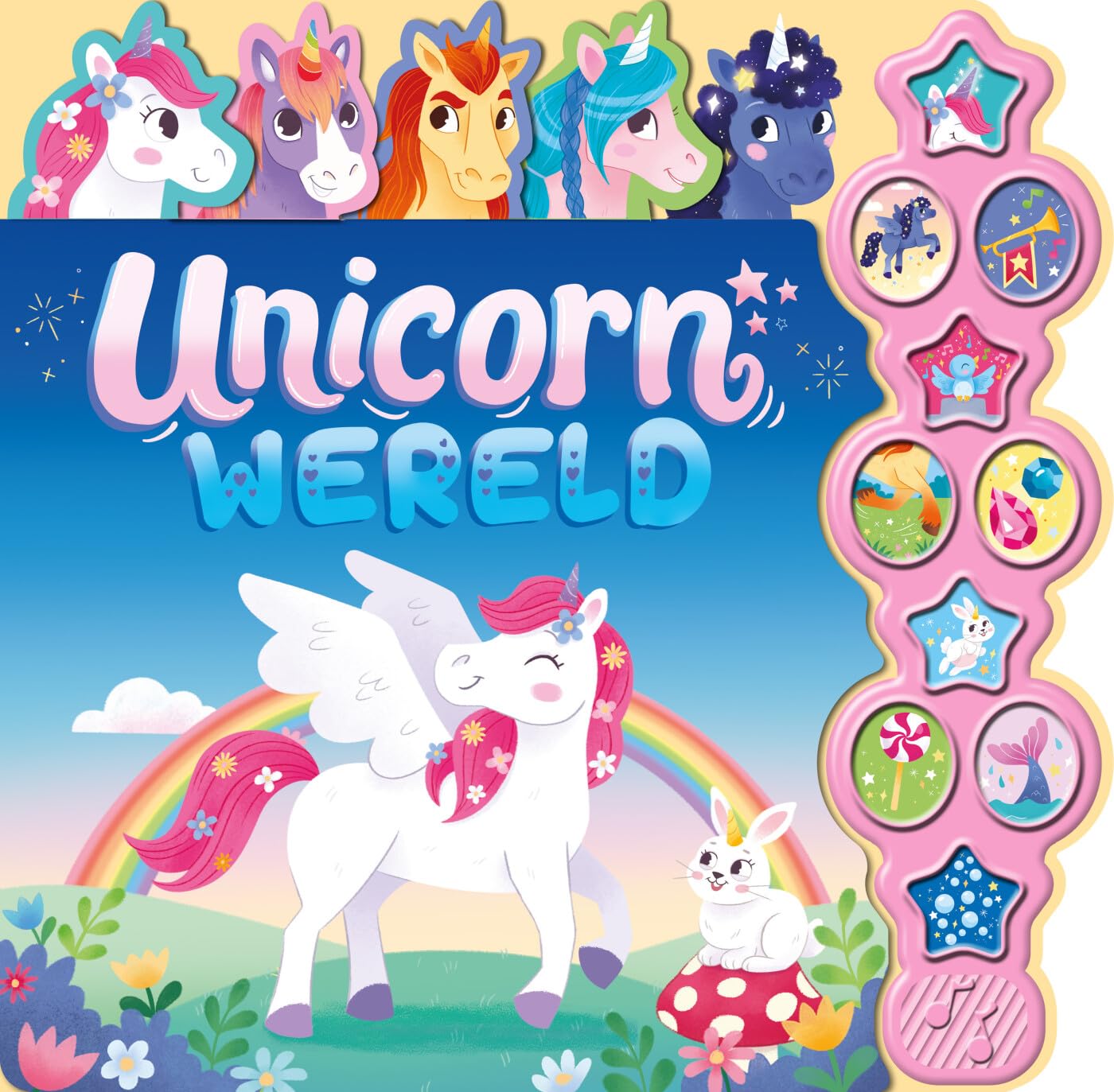 Rebo Publishers - Unicornwereld - 10 Geluidenboek