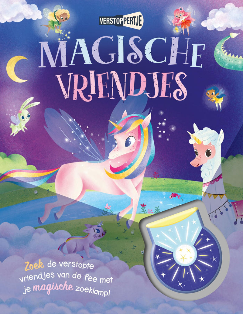 Magische vriendjes: Zoek de verstopte vriendjes van de fee met je magische zoeklamp!