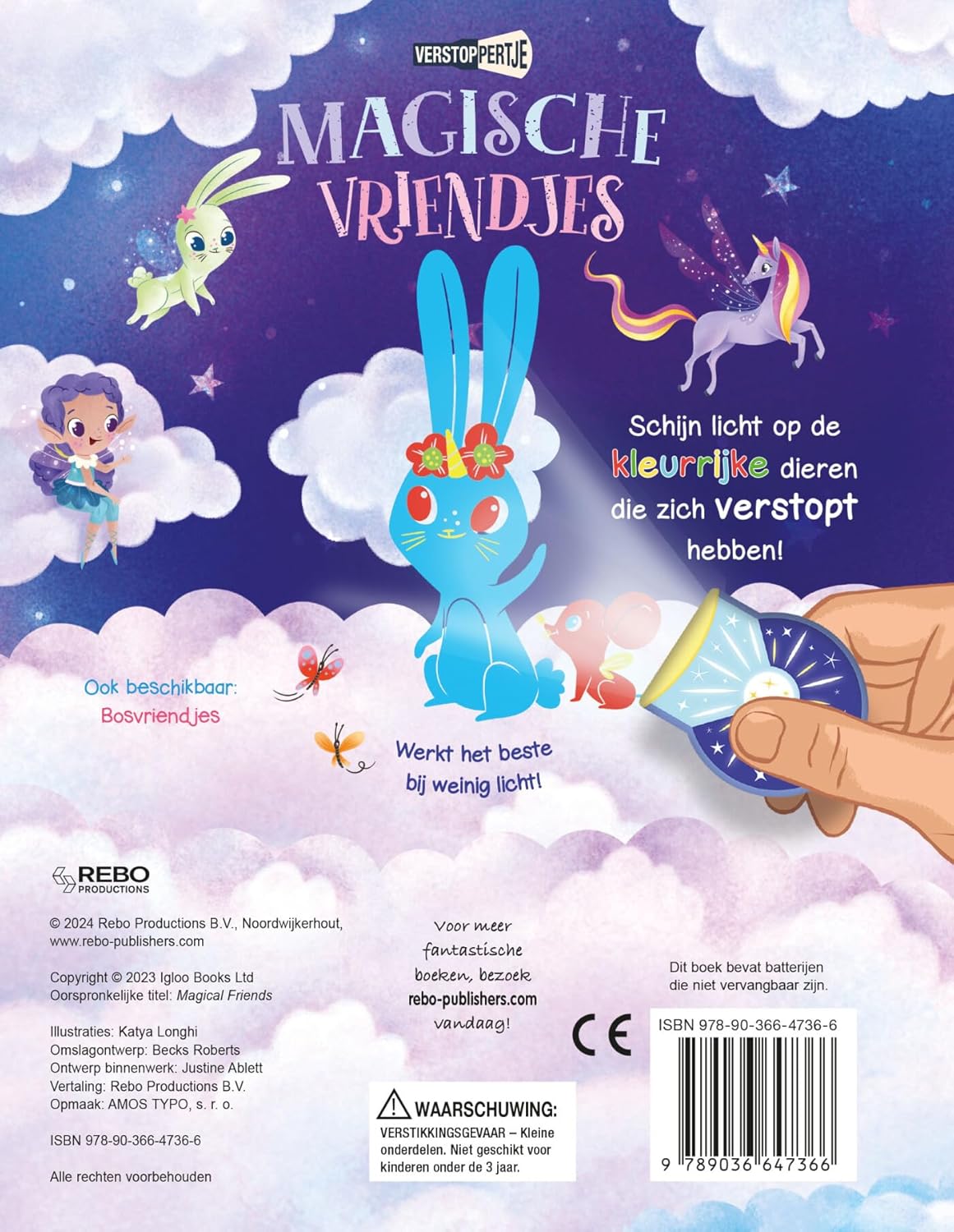 Magische vriendjes: Zoek de verstopte vriendjes van de fee met je magische zoeklamp!