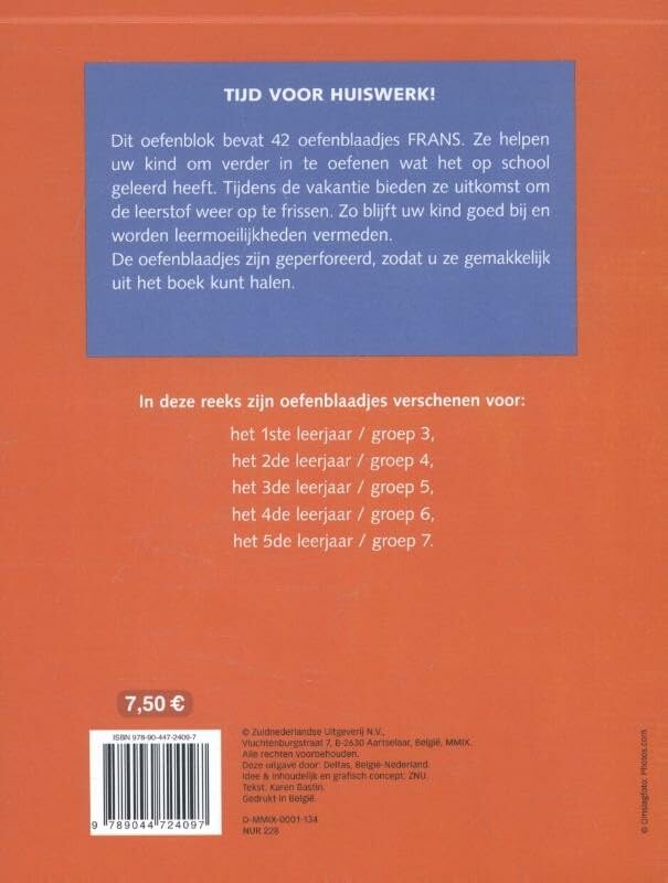 Oefenblaadjes: Met uitscheurbare blaadjes (Tijd voor huiswerk