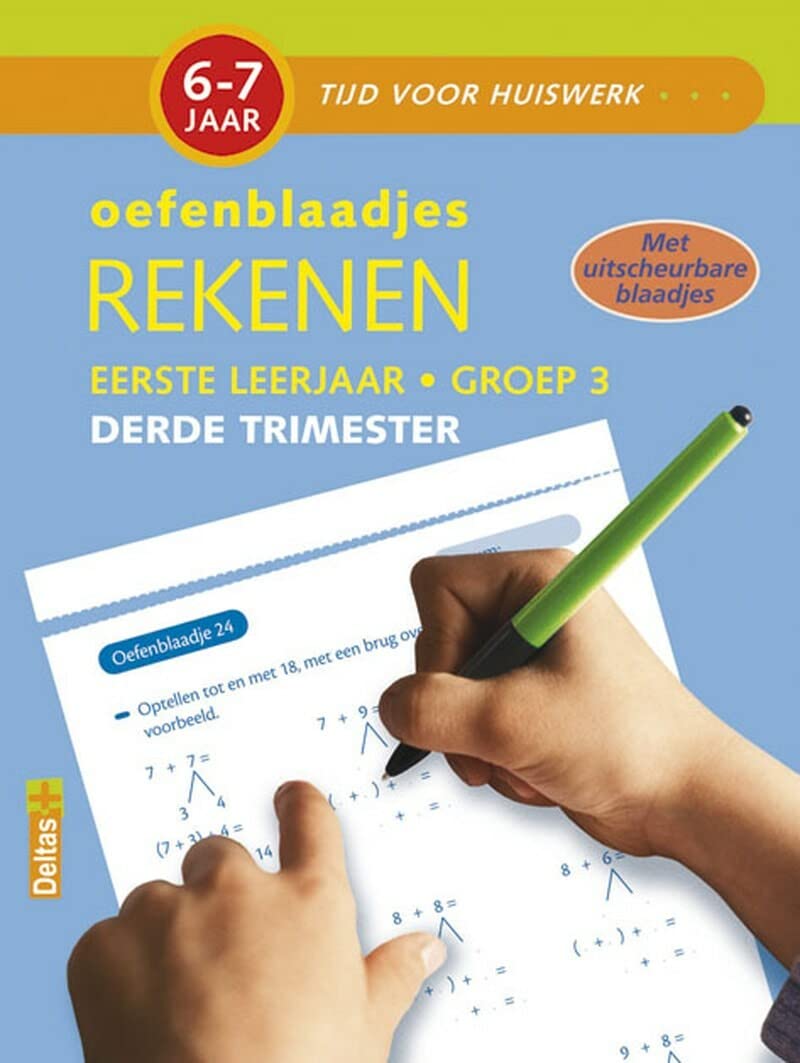 Oefenblaadjes rekenen 6-7 jr: Met uitscheurbare blaadjes (Tijd voor huiswerk