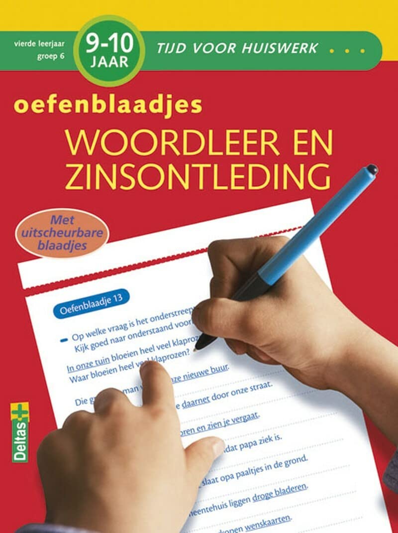 vierde leerjaar, groep 6: Met uitscheurbare blaadjes (Tijd voor huiswerk