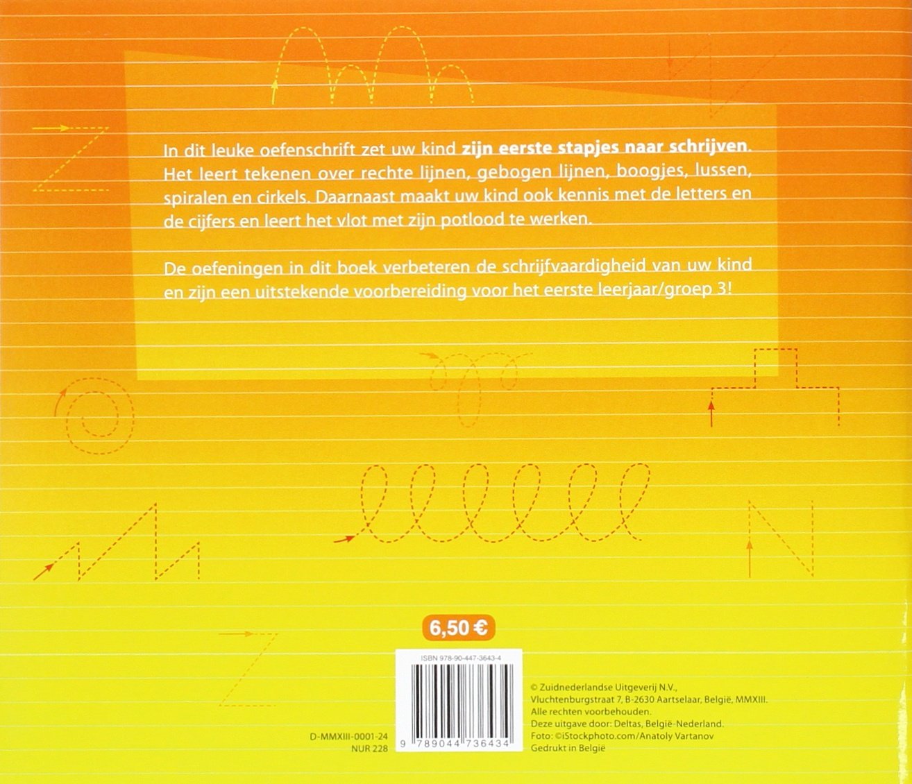 Eerste stappen naar schrijven: 5-6 jaar: 3de kleuterklas - groep 2 (Mijn oefenschrift
