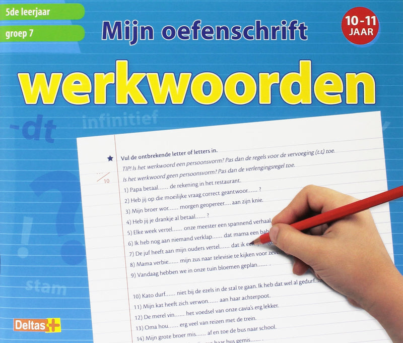 Groep 7; 10-11 jaar; 5de leerjaar (Mijn oefenschrift