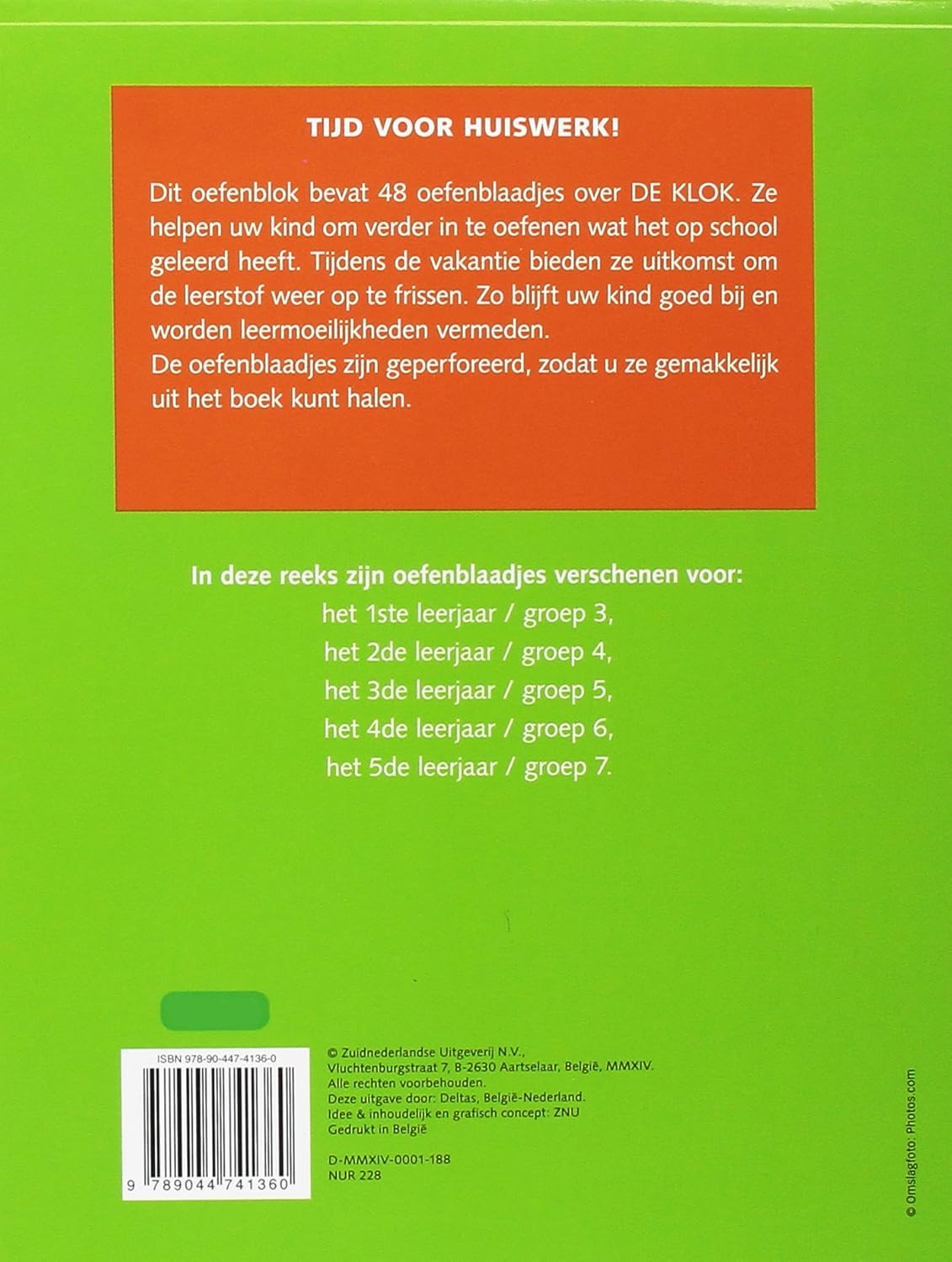 Oefenblaadjes: Met uitscheurbare blaadjes (Tijd voor huiswerk