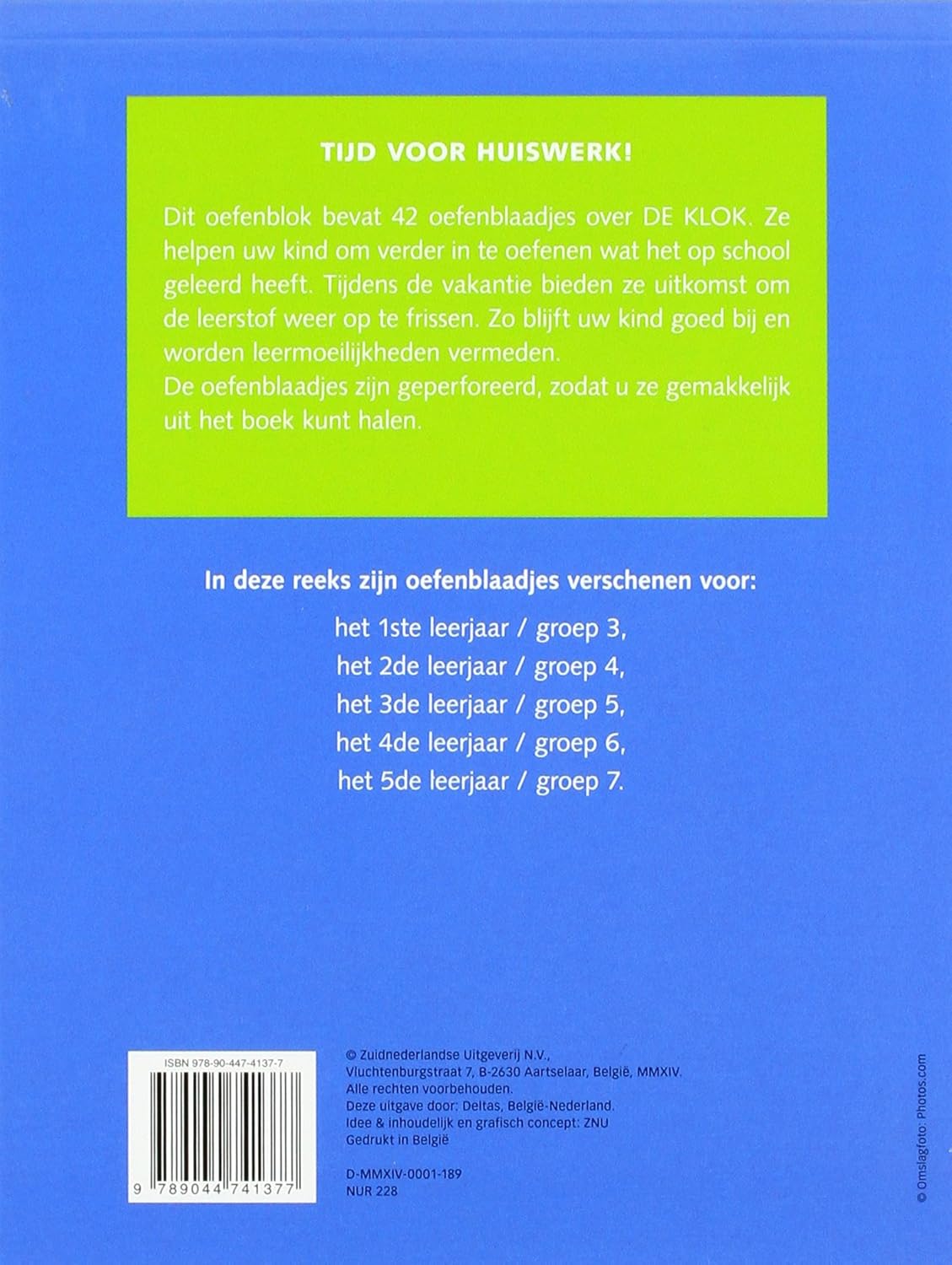 Oefenblaadjes: Met uitscheurbare blaadjes (Tijd voor huiswerk
