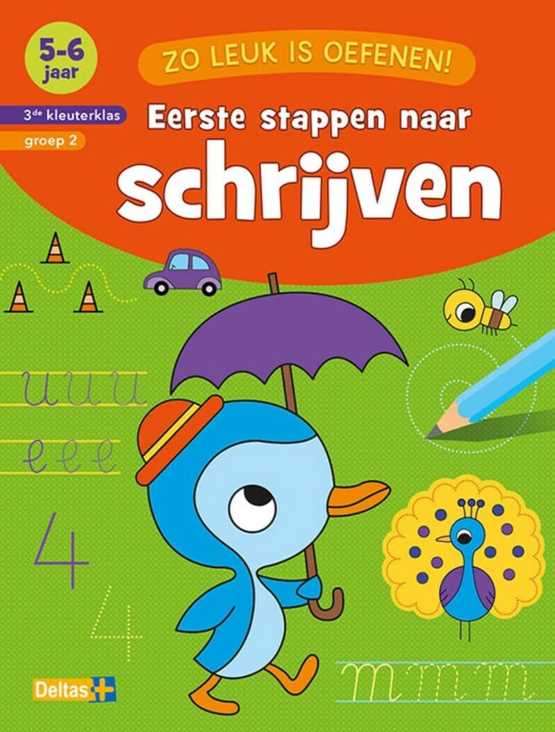 Eerste stappen naar schrijven (5-6 j.): 5-6 jaar (Zo leuk is oefenen!