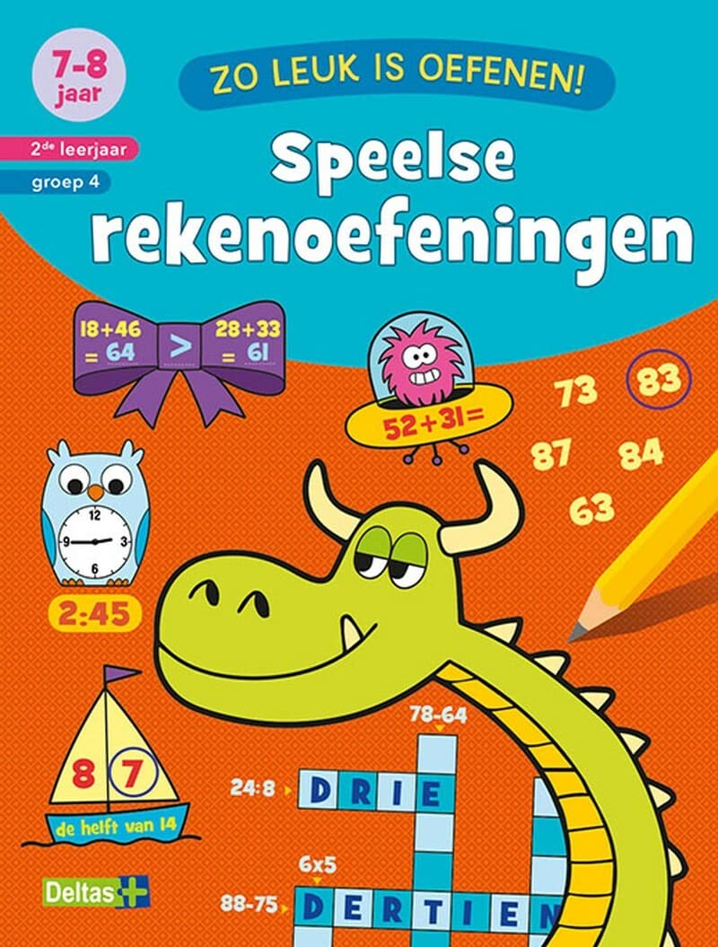 7-8 jaar 2de leerjaar groep 4 (Zo leuk is oefenen!