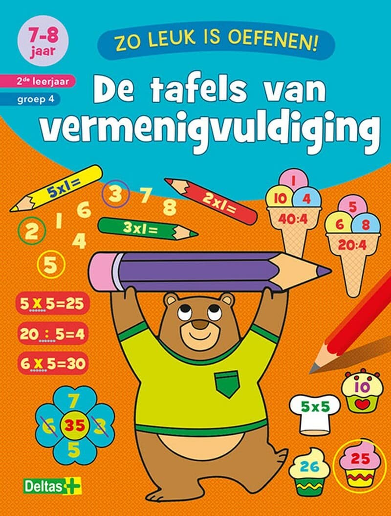 7-8 jaar 2de leerjaar groep 4 (Zo leuk is oefenen!
