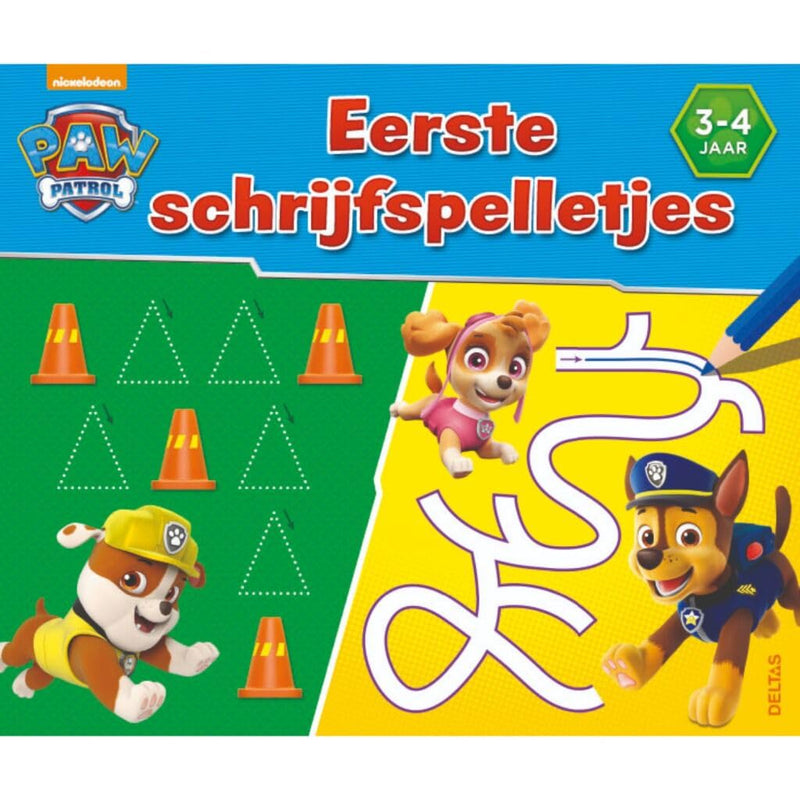 Paw Patrol eerste schrijfspelletjes (3-4 j.): 3 - 4 jaar