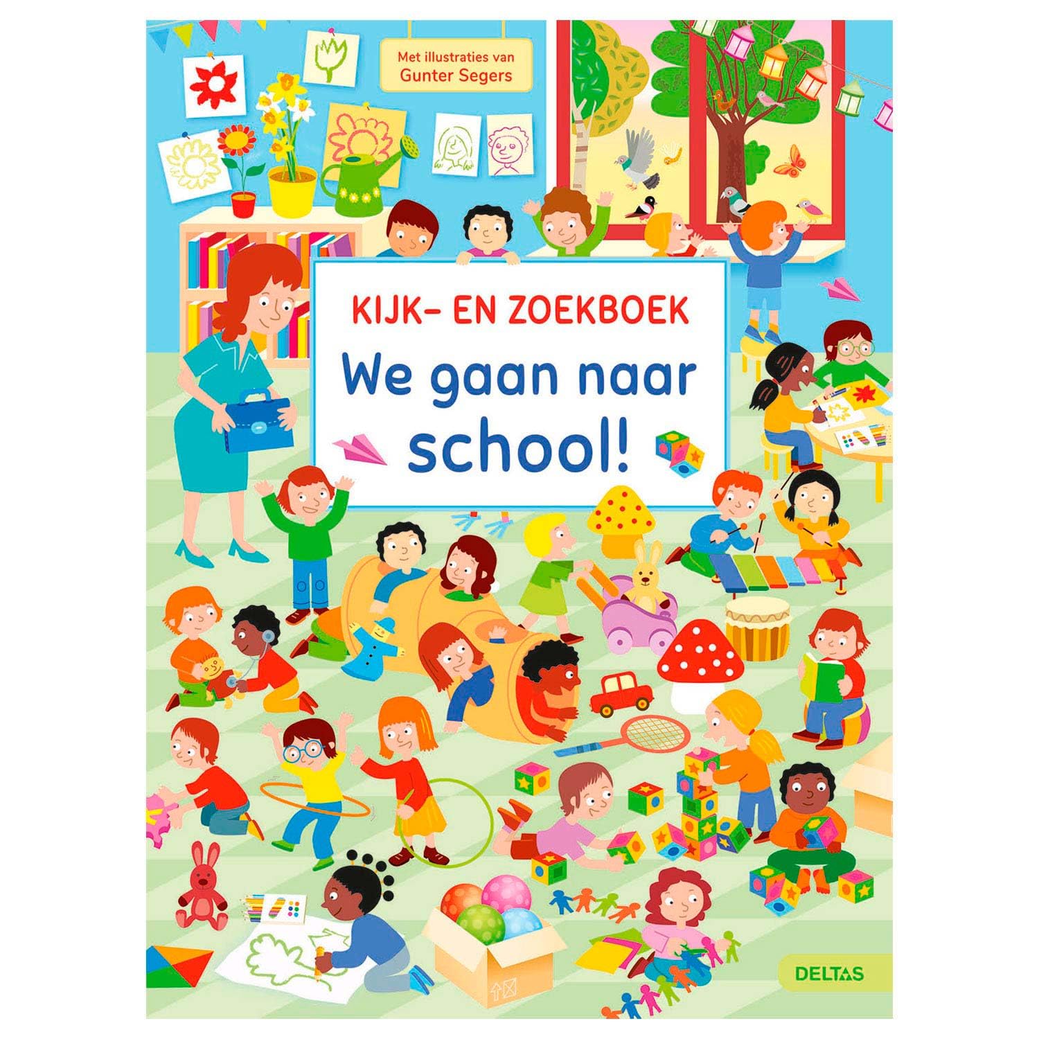We gaan naar school!: kijk- en zoekboek