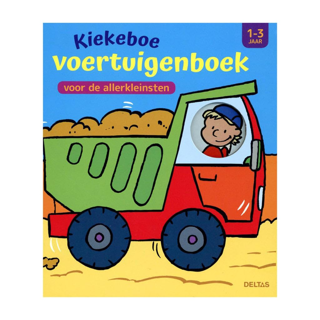 Kiekeboe voertuigenboek voor de allerkleinsten