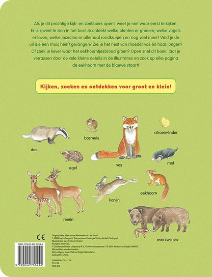 In het bos (Kijk- en zoekboek