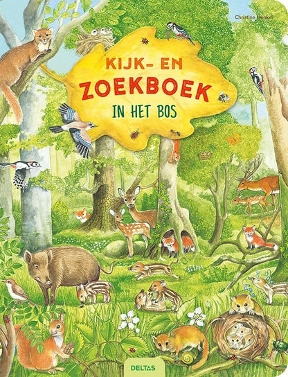 In het bos (Kijk- en zoekboek