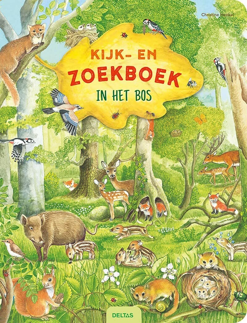 In het bos (Kijk- en zoekboek