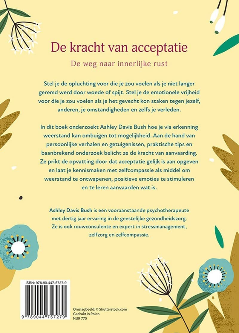 De kracht van acceptatie: leer de dingen aanvaarden zoals ze zijn voor meer innerlijke rust