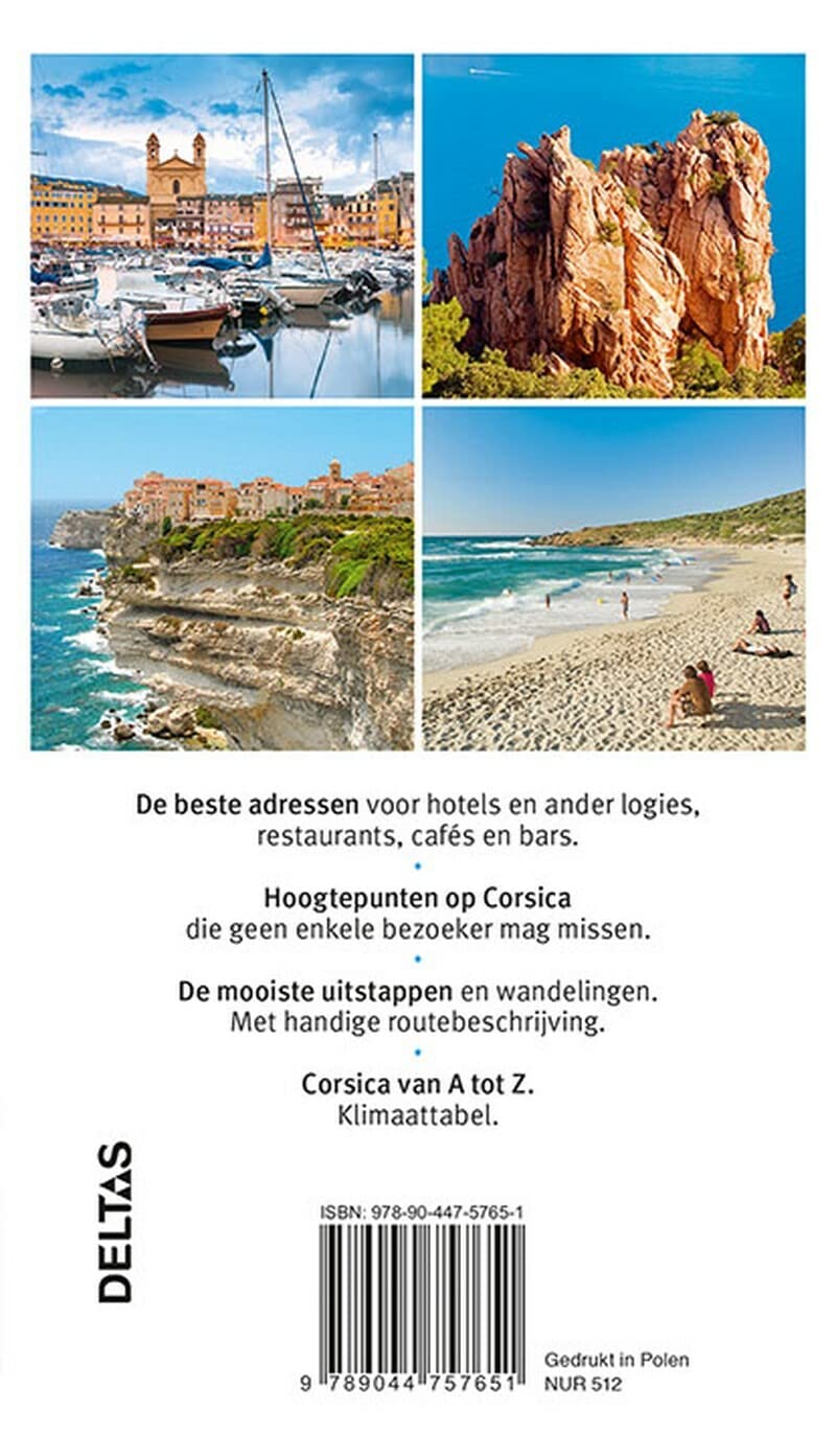 Corsica: Aan het strand - excursies - eten - drinken - bezienswaardigheden - uitgaansleven - overnachten - wandelingen (Merian live!