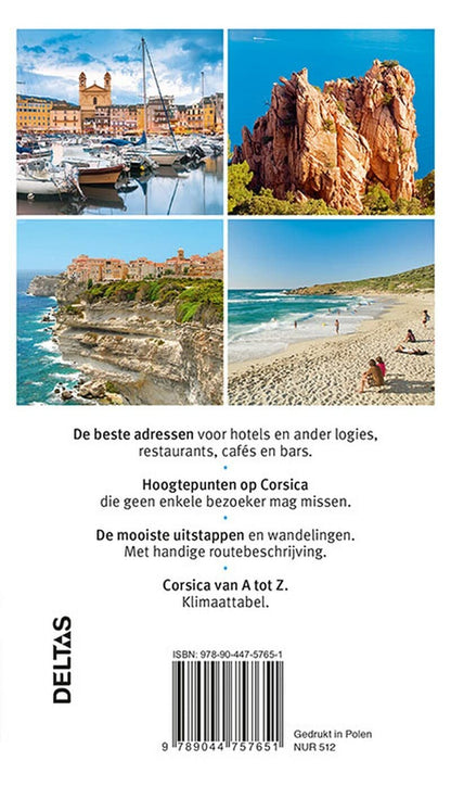 Corsica: Aan het strand - excursies - eten - drinken - bezienswaardigheden - uitgaansleven - overnachten - wandelingen (Merian live!