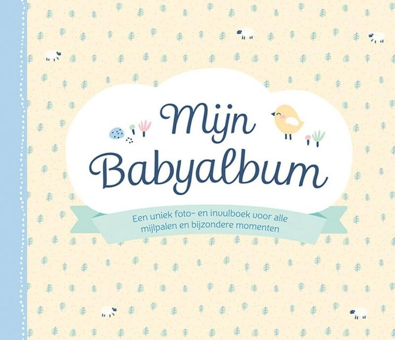 Mijn babyalbum: Een uniek foto-en invulboek voor alle mijlpalen en bijzondere momenten