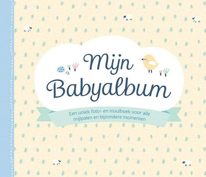 Mijn babyalbum: Een uniek foto-en invulboek voor alle mijlpalen en bijzondere momenten