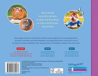 Bas is op zee en andere dierenverhalen voor beginnende lezers (Leesbeesten!